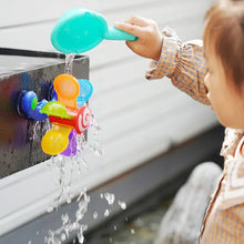 Charger l&#39;image dans la galerie, Jouets de bain pour bébé avec roue à eau colorée et ventouse de bain, ensemble de jeu de pulvérisation d&#39;eau pour baignoire, jouet d&#39;arrosage de douche pour enfants
