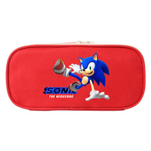 Load image into Gallery viewer, Trousse à Crayons Sonic The Hedgehog - Pochette Kawaii avec Fermeture Éclair, Papeterie Anime, Cadeau de Noël pour Enfants
