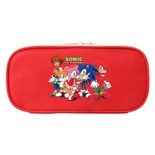 Load image into Gallery viewer, Trousse à Crayons Sonic The Hedgehog - Pochette Kawaii avec Fermeture Éclair, Papeterie Anime, Cadeau de Noël pour Enfants
