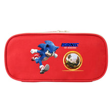 Load image into Gallery viewer, Trousse à Crayons Sonic The Hedgehog - Pochette Kawaii avec Fermeture Éclair, Papeterie Anime, Cadeau de Noël pour Enfants
