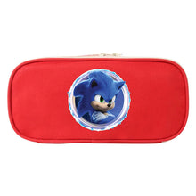 Load image into Gallery viewer, Trousse à Crayons Sonic The Hedgehog - Pochette Kawaii avec Fermeture Éclair, Papeterie Anime, Cadeau de Noël pour Enfants
