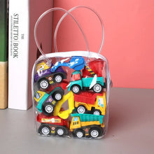 Charger l&#39;image dans la galerie, Mini modèle de voiture jouet voiture à tirer jouets véhicule d&#39;ingénierie camion de pompiers enfants voitures à inertie jouets pour garçons jouets moulés sous pression jouet pour enfants cadeau
